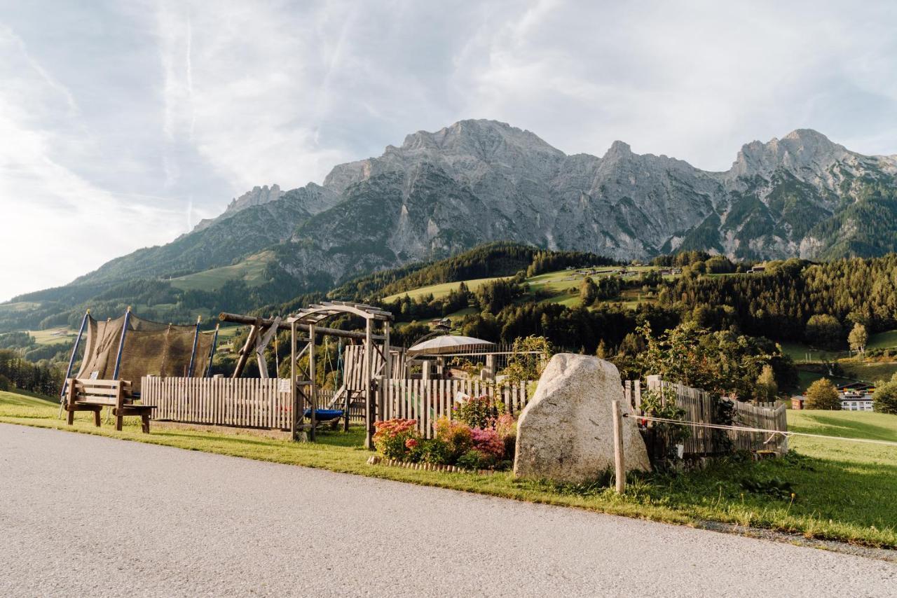Obergrundhof Apartment Leogang Luaran gambar