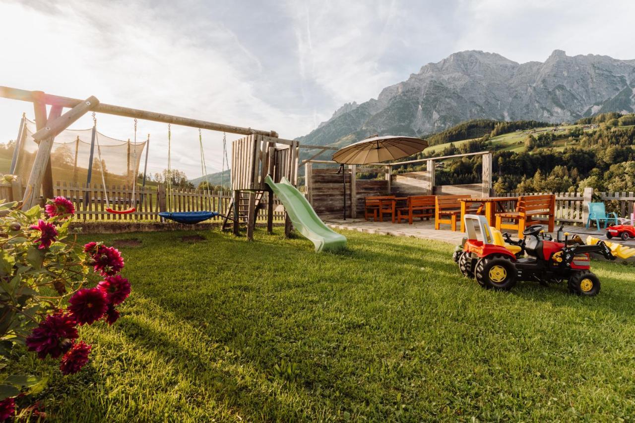 Obergrundhof Apartment Leogang Luaran gambar