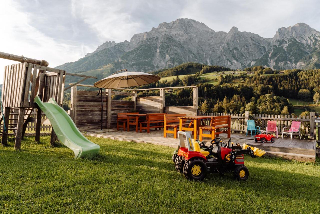 Obergrundhof Apartment Leogang Luaran gambar